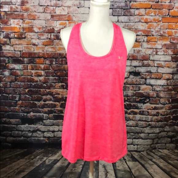 Under Armour Tops - UNDER ARMOUR WOMENS PINK TANK TOP SZ M NWT